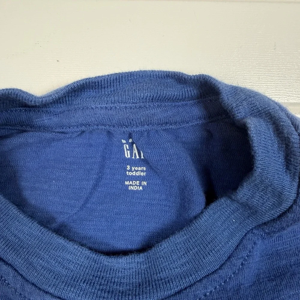 Baby Gap Short Sleeve T-Shirt Lot Toddler 3T‎ Multicolor GUC